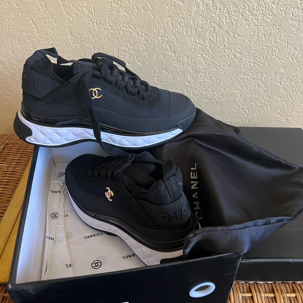 New Chanel sneaker, tennis shoe activewear